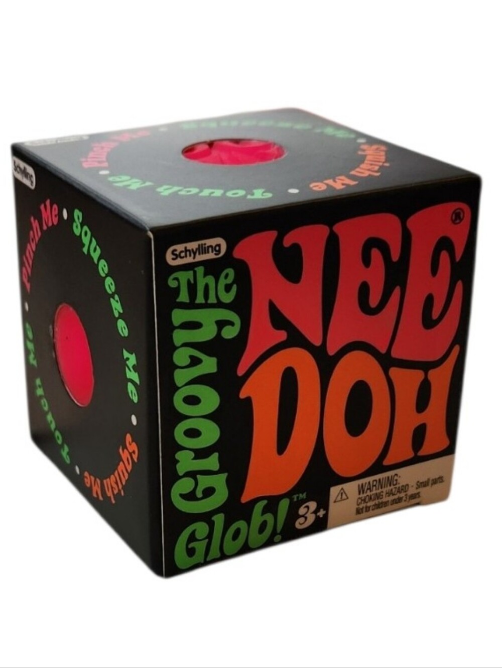 NEW NeeDoh The Groovy Glob That Started It All! The Original NeeDoh Ball-Pink